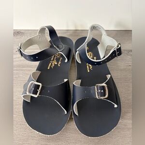 Salt Water Leather Surfer Sandal size 12 Navy